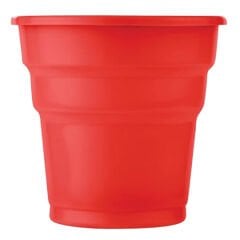 Kırmızı Plastik Bardak 8 Adet