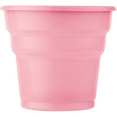 Pembe Plastik Bardak 8 Adet
