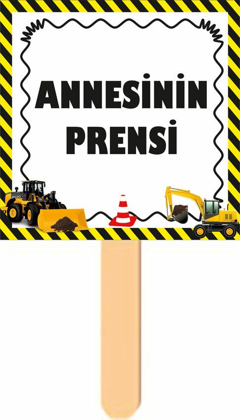 İnşaat Temalı Konuşma Balonu 7