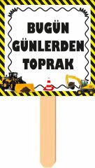 İnşaat Temalı Konuşma Balonu 10