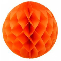 Turuncu Petek Süs 3'lü