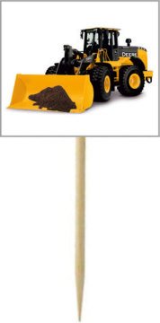 İnşaat Temalı Kişiye Özel Küçük Kürdan2 12 Adet