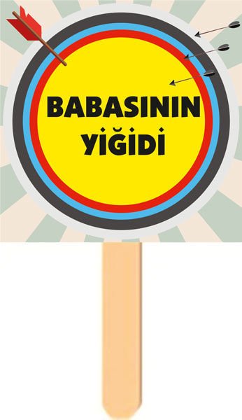 Okçu Temalı Konuşma Balonu 4