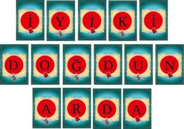 Şehzade Temalı Kişiye Özel Asma Bayrak Afiş 4 Metre