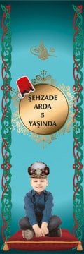 Şehzade Temalı Kişiye Özel Kitap Ayracı 6 Adet