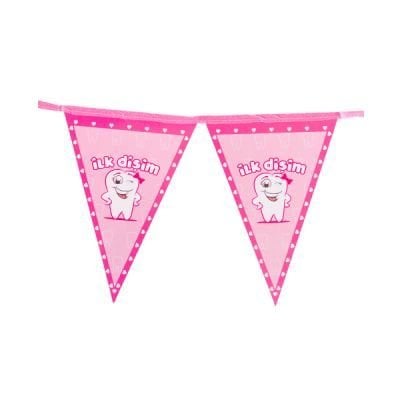 Diş Buğdayı Kız Asma Bayrak Afiş 4 Metre