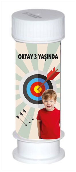 Okçu Temalı Kişiye Özel Köpük 6 Adet