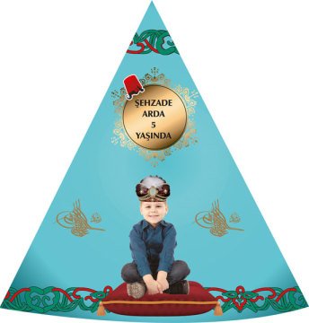 Şehzade Temalı Kişiye Özel Şapka 6 Adet