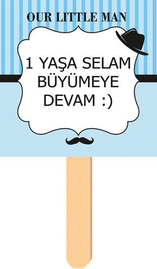 Küçük Adam Temalı Konuşma Balonu 14