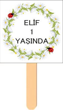 Papatya Temalı Konuşma Balonu 6