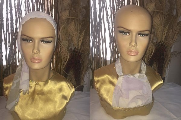 El İşi Oyalı Şifon Flar