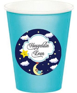 Aydede Kişiye Özel Bardak 6 Adet