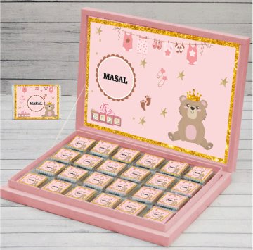 İt is Girl Temalı Kişiye Özel Çikolata
