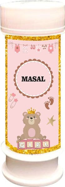 İt is Girl Temalı Kişiye Özel Köpük 6 Adet