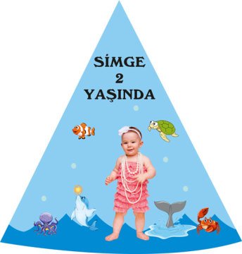 Okyanus Kişiye Özel Şapka 6 Adet