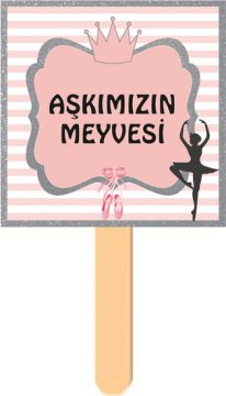 Balerin Temalı Konuşma Balonu 6