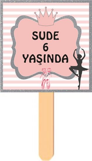 Balerin Temalı Konuşma Balonu 10