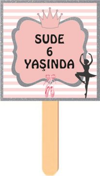 Balerin Temalı Konuşma Balonu 10