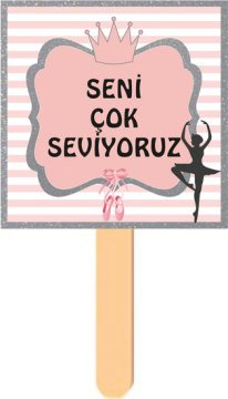 Balerin Temalı Konuşma Balonu 11