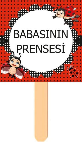 Uğur Böceği Temalı Konuşma Balonu 9