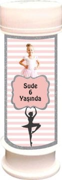 Balerin Temalı Kişiye Özel Köpük 6 Adet