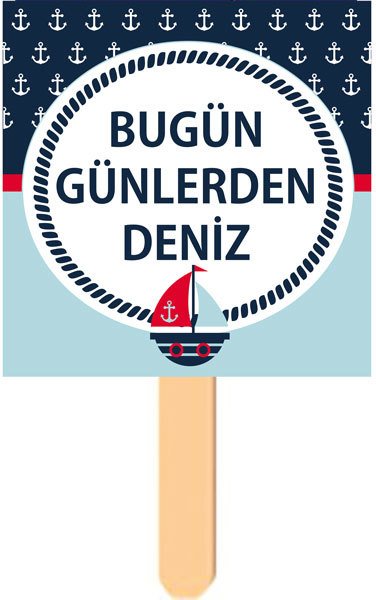 Denizci Temalı Konuşma Balonu 4