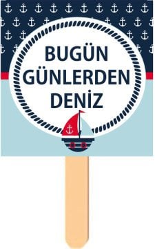 Denizci Temalı Konuşma Balonu 4