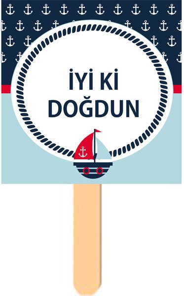 Denizci Temalı Konuşma Balonu 11