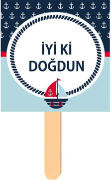 Denizci Temalı Konuşma Balonu 11