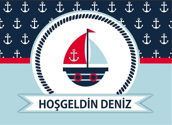Denizci Temalı Kişiye Özel Magnet 10 Adet