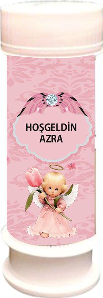 Melek Temalı Kişiye Köpük 6 Adet