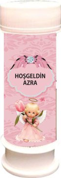 Melek Temalı Kişiye Köpük 6 Adet