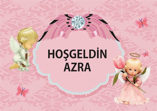 Melek Temalı Kişiye Özel Magnet 10 Adet