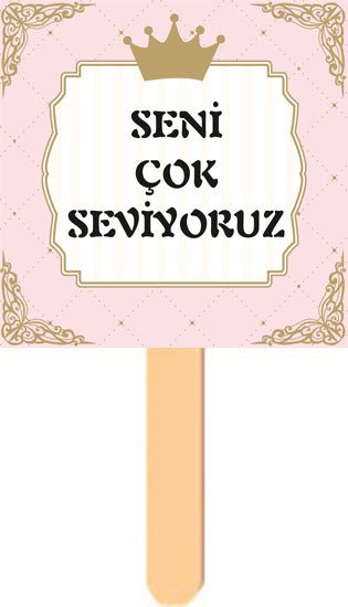 Prenses Temalı Konuşma Balonu 4