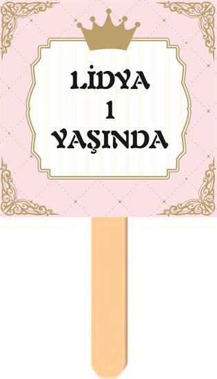 Prenses Temalı Konuşma Balonu 5