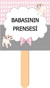 Kuzu Temalı Konuşma Balonu 2