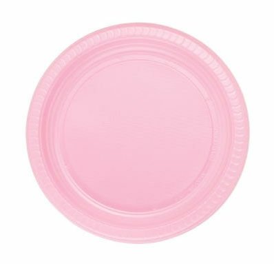 Pembe Plastik Tabak 25 Adet