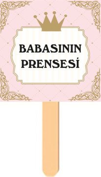 Prenses Temalı Konuşma Balonu 2