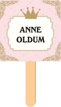 Prenses Temalı Konuşma Balonu 4