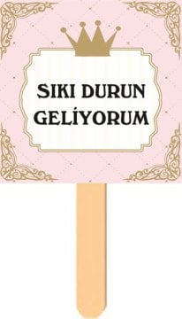 Prenses Temalı Konuşma Balonu 8