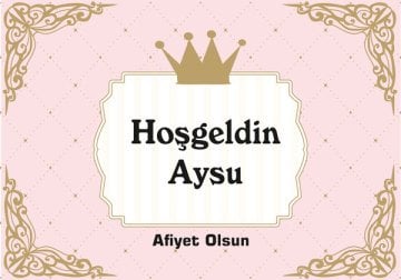 Prenses Temalı Kişiye Özel Amerikan Servisi 6 Adet