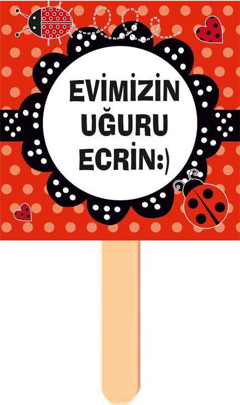 Uğur Böceği 2 Temalı Konuşma Balonu 13