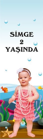 Okyanus Kişiye Özel Kitap Ayracı 6 Adet