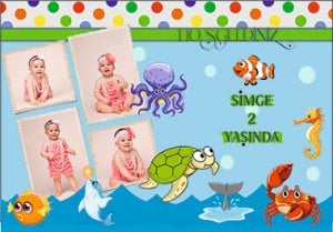 Okyanus Kişiye Özel Magnet 10 Adet