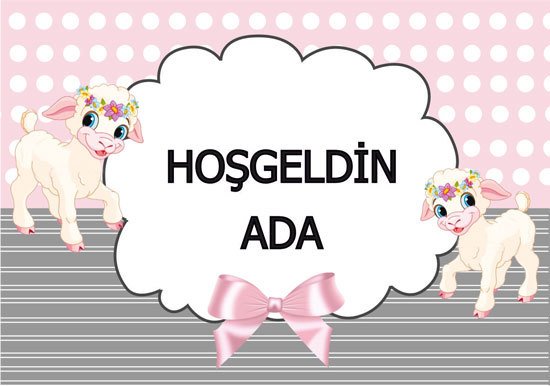 Kuzu Temalı Kişiye Özel Magnet 10 Adet