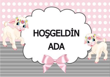 Kuzu Temalı Kişiye Özel Magnet 10 Adet