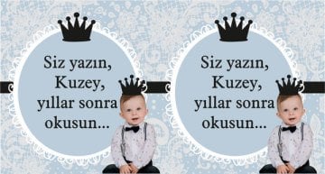 Prens 1 Temalı Kişiye Özel Hatıra Kartı 6 Adet