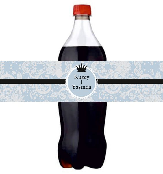 Prens 1 Temalı Kişiye Özel Meşrubat Sargısı 3 Adet