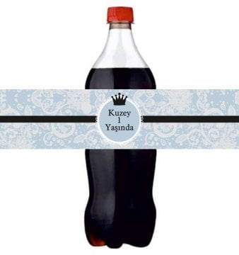 Prens 1 Temalı Kişiye Özel Meşrubat Sargısı 3 Adet