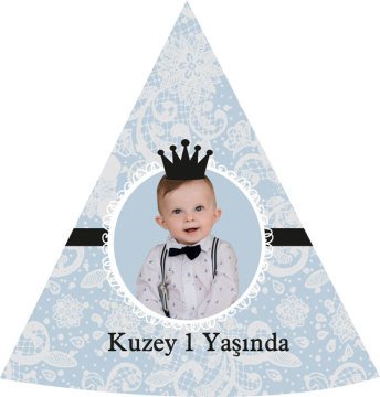 Prens 1 Temalı Kişiye Özel Şapka 6 Adet